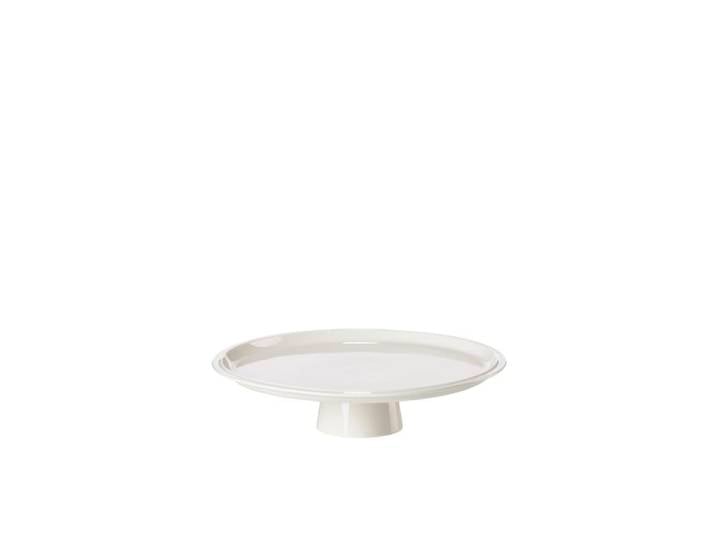 Présentoir à gâteaux porcelaine blanc cassé