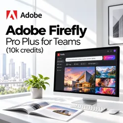 Adobe Firefly Pro Plus for Teams (10k credits)