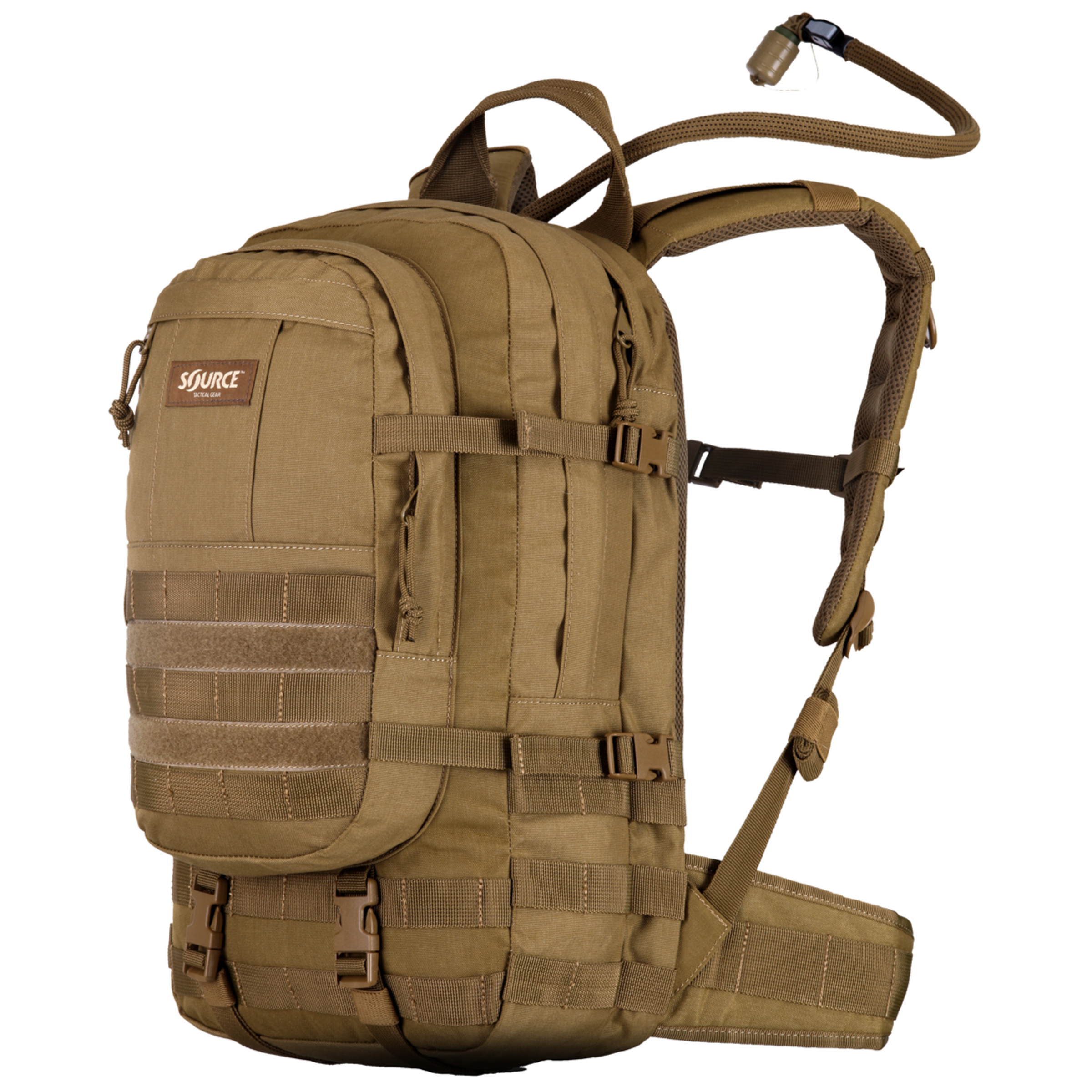 Source Assault Trinkrucksack Wanderrucksack braun Größe 20L Trekking