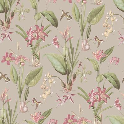 Galerie Wallcoverings Secret Garden Botanical Floral Non-woven Matte Wallpaper Roll