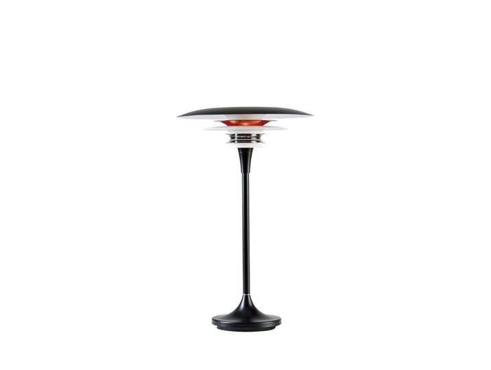 Diablo Lampe de Table Ø30 Matt Matt Black/Glossy Red- Belid - Salon / séjour - Métal