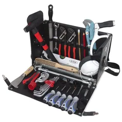 ALARM Ledertasche 3-L3, komplett, mit Sanitär-Azubi- Werkzeugpaket 3 SAN.SORT.S-...