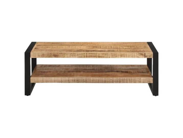 Table Salon et séjour - ORVEL - Table basse - 120x55x40 cm - bois de manguier massif 66079