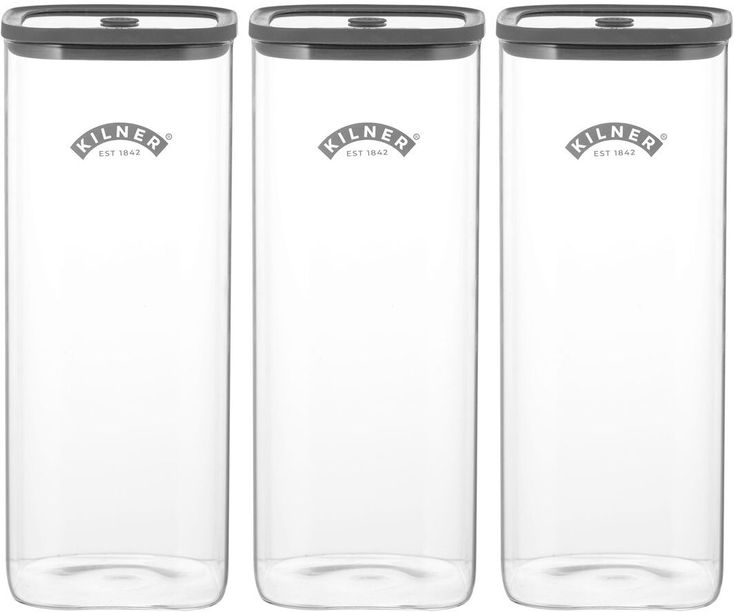 Kilner Fresh Storage Square Jar 3.5L Clear 3