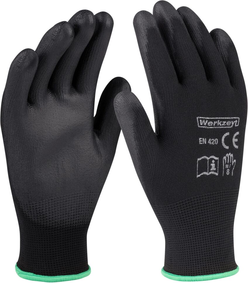 Conmetall Meister Werkzeyt Heim- und Gartenhandschuh, soft, feinfühlig, Größe 8