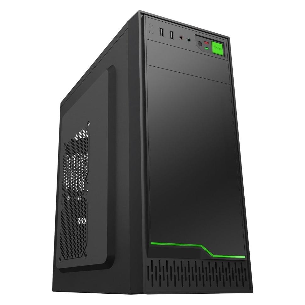 Eurocase ML N6-500B, ATX case, 2xUSB3.0, black (ATX, mATX, Mini-ATX) (ML N6-500B)