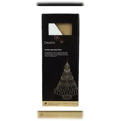 EVERLANDS Weihnachtsbaum 709264 Papier 40x30cm ws