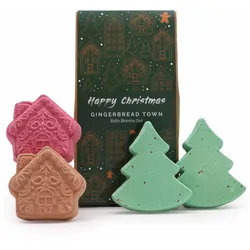 Gingerbread Town Christmas Bath Bomb Gift Pack
