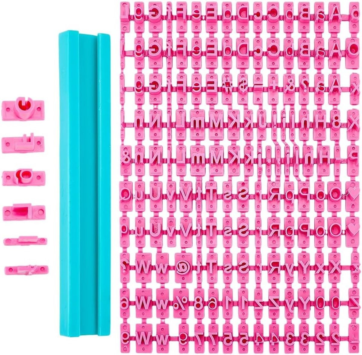 Brief Cake Stempels voor Cookies - Mini Alfabet 0-9 Stempels voor Fondant en Chocolade Decoratie