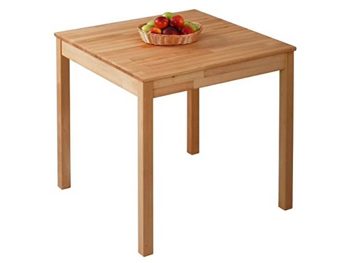 Krok Wood Esstisch Tomas aus Massivholz (Buche, 75 x 75 x 75 cm)
