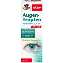 Doppelherz Augen-Tropfen Hyaluron 0,4 % Extra