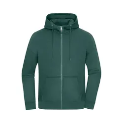 Unisex Kapuzen-Sweatjacke "OVERSIZED HOODED JACKET" 8043 - XL - green