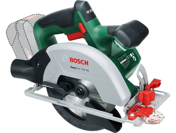 Akku-Säge BOSCH HOME & GARDEN EasyCirc 18V-48 solo , grün, B:223mm H:290mm L:315mm, Sägemaschinen, Akku-Säge, ohne Akku und Ladegerät