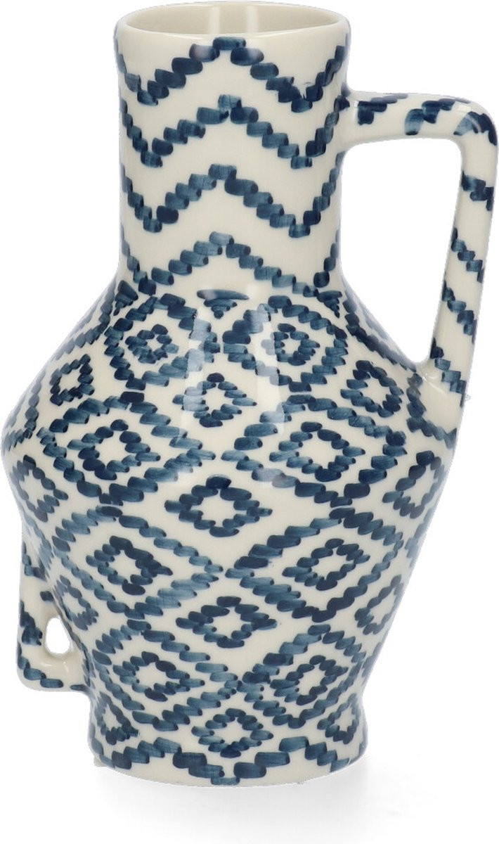 Return to Sender Waves Vaas - Handgeschilderd - Hoogte: 15 cm