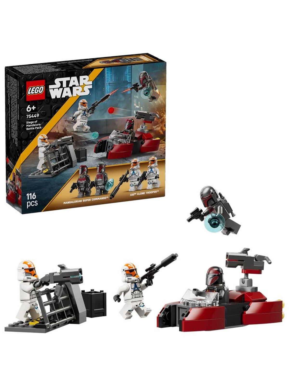 LEGO Star Wars 75449 Belagerung von Mandalore Battle Pack