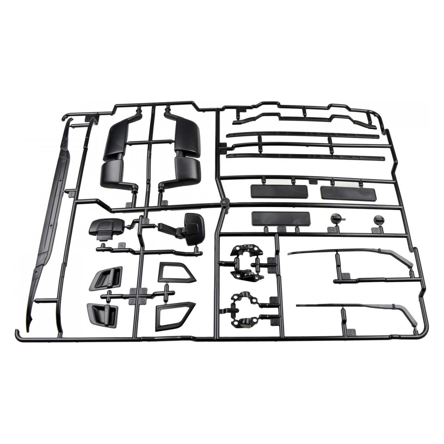 Tamiya U-Teile Spiegel/Wischer Scania 770S (319225228)