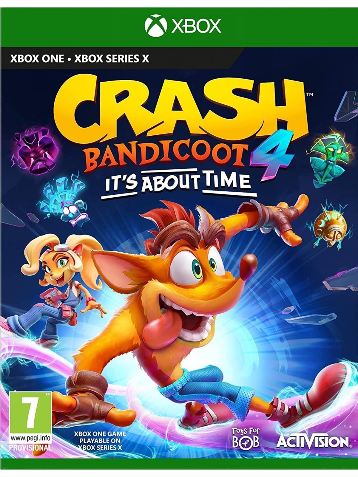 Crash Bandicoot 4: It's About Time - Microsoft Xbox One - Platformer - PEGI 7