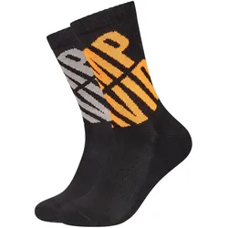 2er Pack Camp David Cushioned Short Tennissocken Herren 0252 - neon fire 39-42