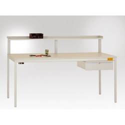 Manuflex LC4133.5007 ESD Einzelschubfach mit Schloss für CANTO-Tisch 800mm tief RAL5007 brillantblau leitfähig Brillant-Blau