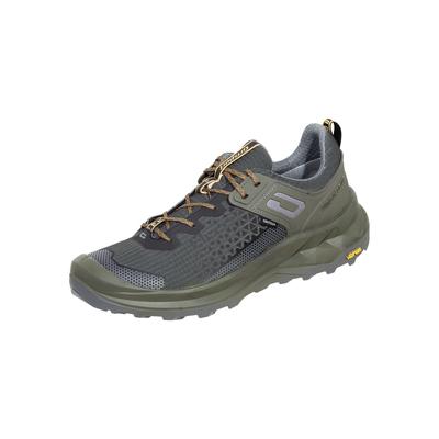 Wanderschuh GRISPORT "Grisport Speedback Vibram", Damen, Gr. 44, Normalschaft, oliv, Microfaser, Textil, unifarben, Basic, Schuhe Wanderschuh, Robust, bequem und wetterfest – perfekt für jede Wandertour.