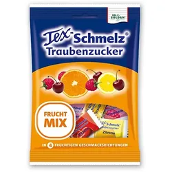 SOLDAN Tex Schmelz Traubenzucker Frucht-Mix Beutel 75 g