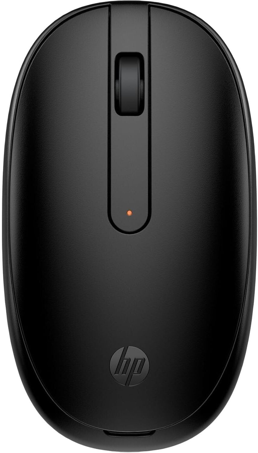 HP 240 Bluetooth Mouse, Black, Bluetooth 5.1, Wireless, Precise Sensor, 1600 DPI Optical Mouse Sensor, Lightweight & Easy to Connect, AES technology, Practical and Comfortable Ambidextrous Design