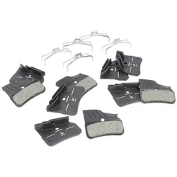 SHIMANO Bremsbeläge N03A Resin mit Kühlrippen | 5 Paar