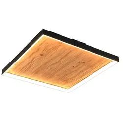 Trio LED-Deckenleuchte Kalea Holz Braun
