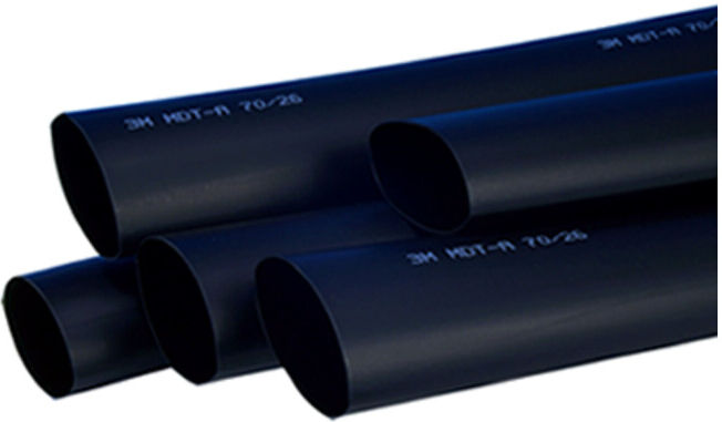 3M Deutschland Manchon thermorétractable rouleau 9,5/4,8 mm, noir, fin HSR noir (7100235045)
