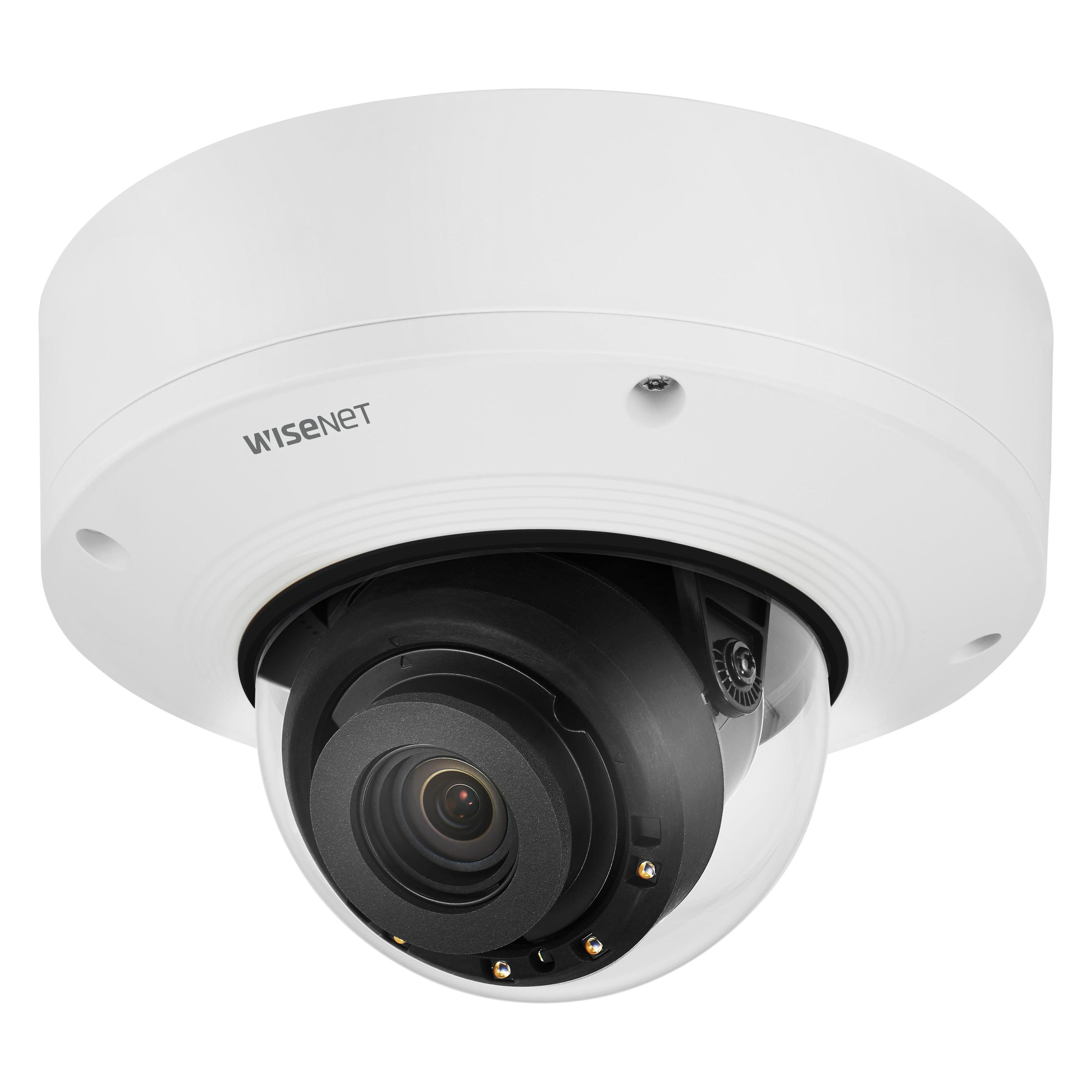 Hanwha XNV-8081RE Domekamera out. 5MP PoE IR IK1 (2560 x 1920 Pixels) (XNV-8081RE)