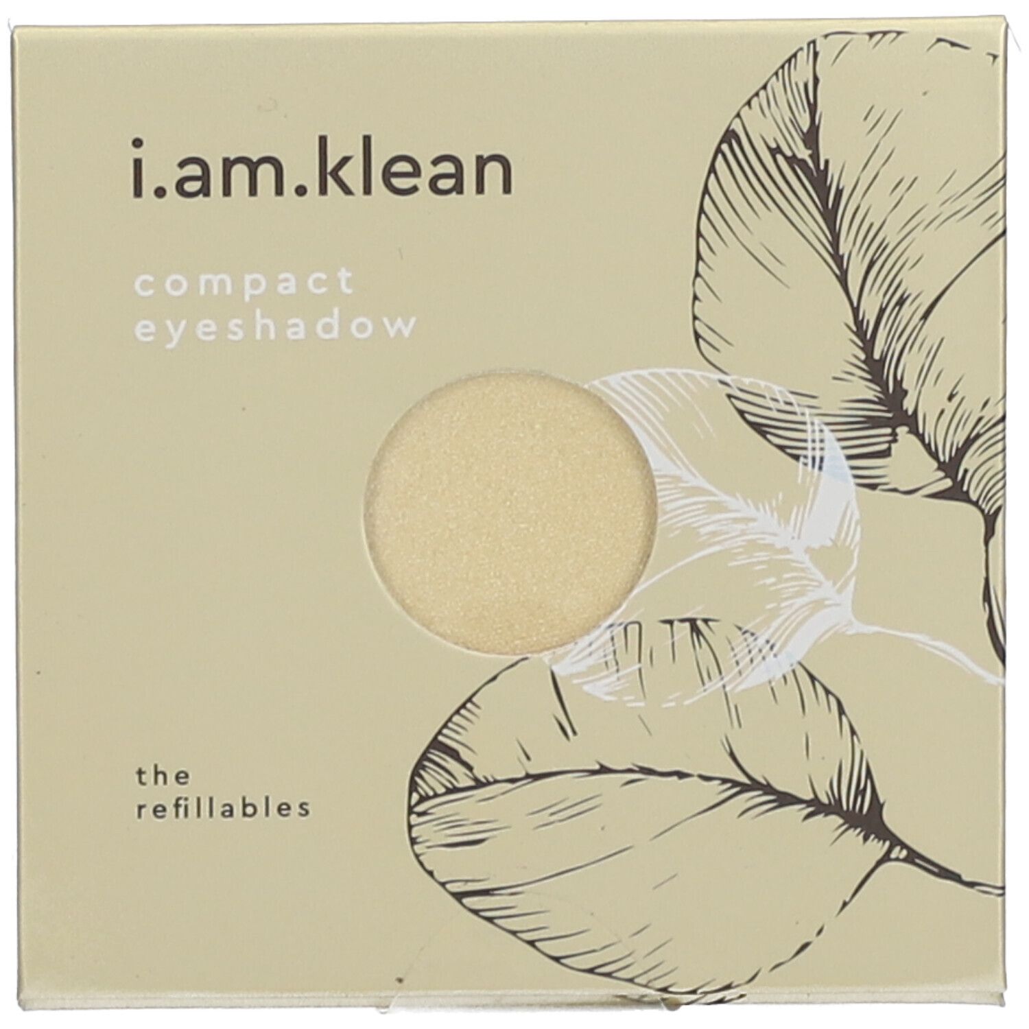 i.am.klean Compact Mineral Eyeshadow Willow 1 St Make up