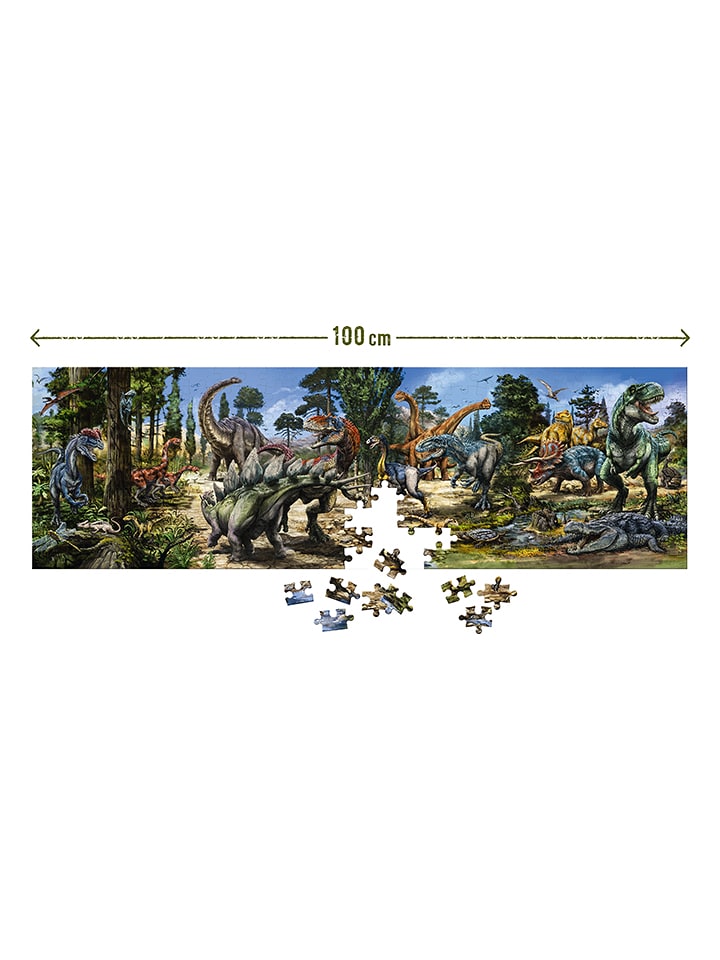 Die Spiegelburg 250tlg. Panorama-Puzzle "T-Rex World" - ab 6 Jahren - onesize