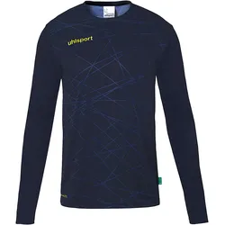 Uhlsport Uhlsport Prediction Torwart Trikot mit Ellbogenschutz marine/fluo gelb 152