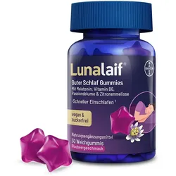 LUNALAIF Guter Schlaf Gummies 30 St