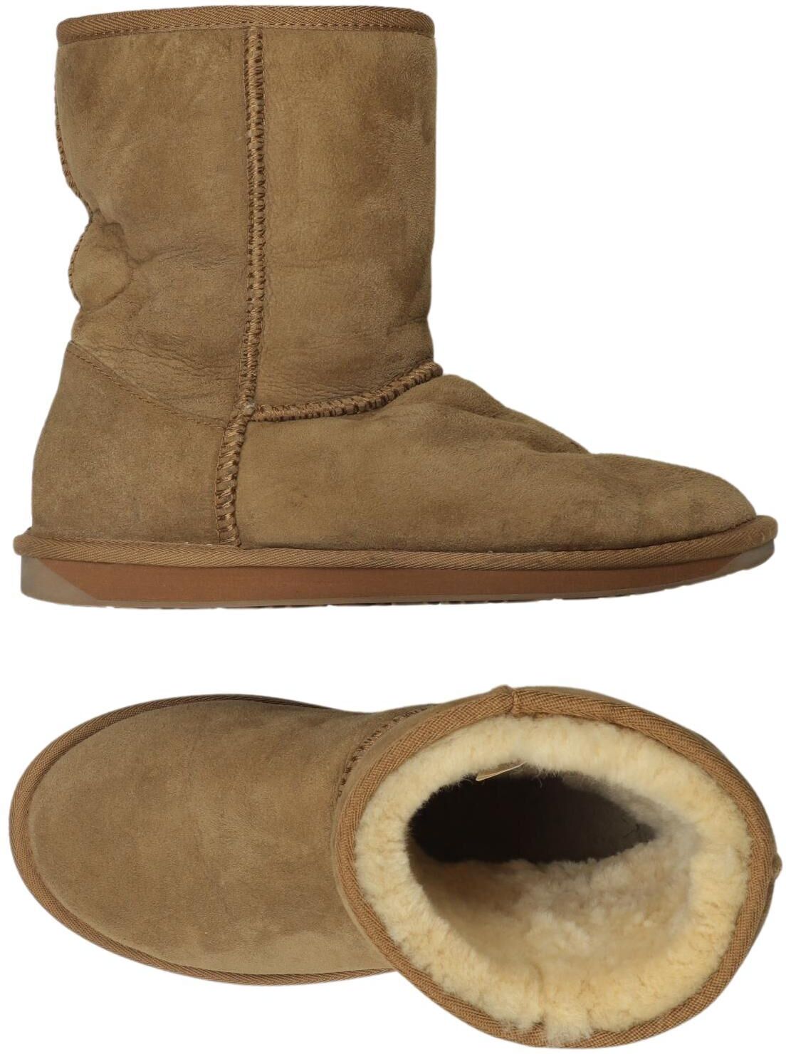 Emu Australia Damen Stiefelette, Braun, Gr. EU 38, Leder - Second Hand
