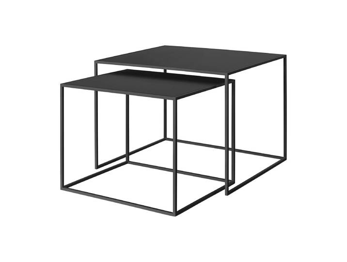 Blomus - Fera Beistelltisch, L, schwarz (2er-Set)