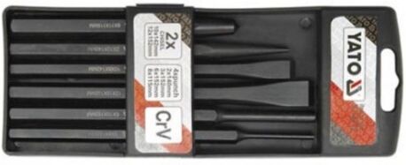 YATO YT-4712 Chisel + Drift Set