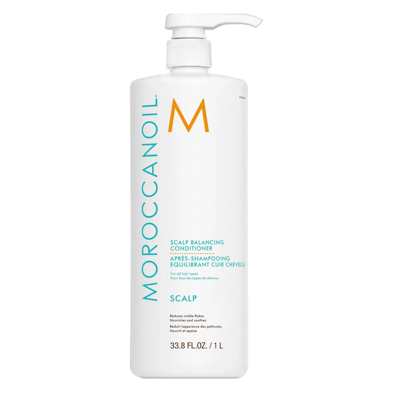 Moroccanoil Scalp Balancing Conditioner 33.8 Fl Oz (1000 ml) (COSCALP1000)