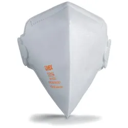 uvex silv-Air c Faltmaske 3200 FFP2 ohne Ausatemventil - 3 Stück - 8743200