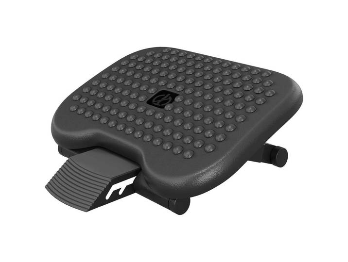 ComfortXL Fusstütze De-16714 ergonomisch, höhen- & neigbar Schwarz, Kunststoff, 35x17x46 cm, Freizeit & Co, Wellness & Gesundheit, Gesundheit