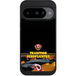 Nivocase Handyhülle für Google Pixel 10 Hülle NIVOpure Case Schwarz Fanartikel SG Dynamo Dresden SGD (Google Pixel 10), Smartphone Hülle, Schwarz