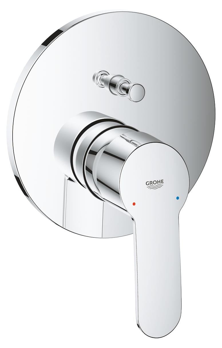 Grohe Eurostyle Cosmopolitan eenhendel badmengkraan voor Rapido SmartBox