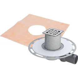 Badablauf Advantix, Viega, Kunstoff/grau