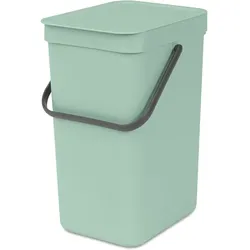 brabantia Abfallbehälter Sort&Go 12l Jade Green Kunststoff Grün