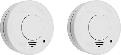Smartwares Rauchwarnmelder 2er Set batteriebetrieben (Ø x H) 100mm x 35mm