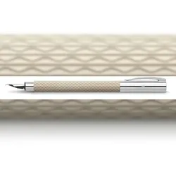FABER-CASTELL Faber Castell Füller Ambition OpArt White Sand Feder M