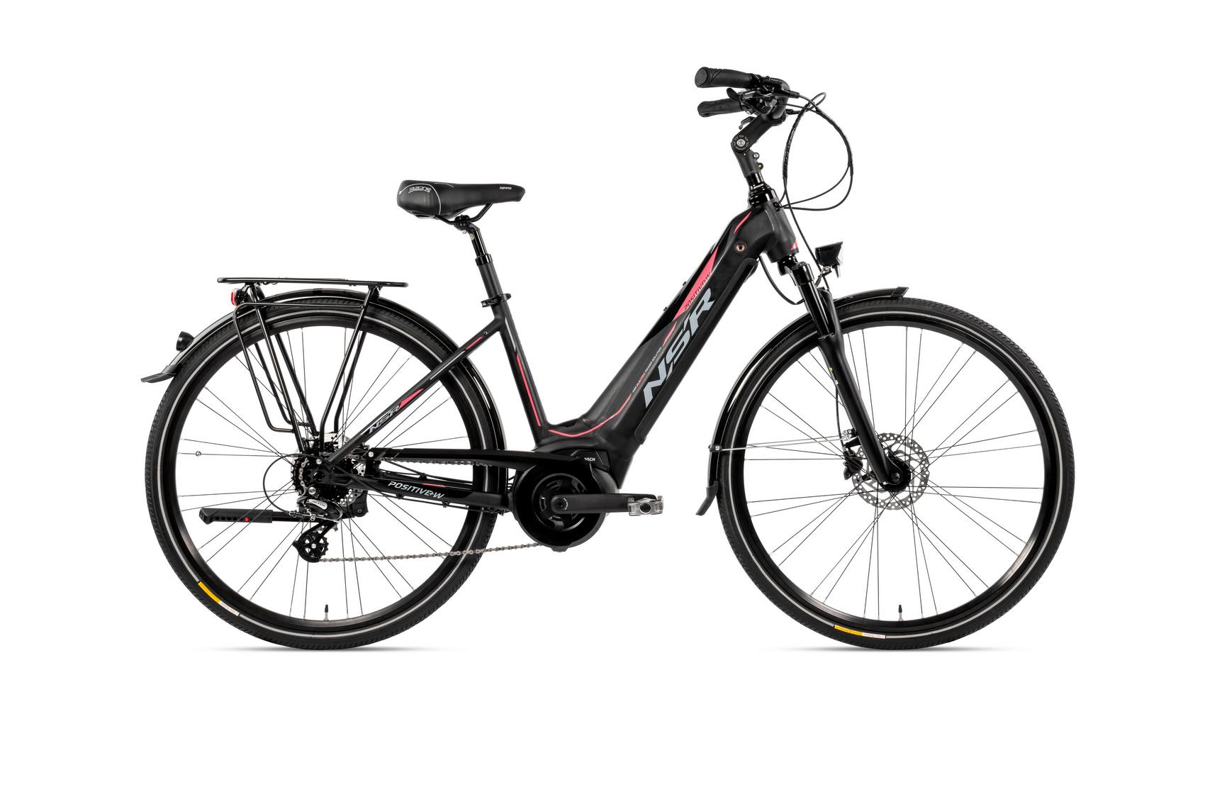 Elektro-Citybike NSR POSITIVE WAVE 28" 400 Wh Bosch Active Line Plus 50 Nm