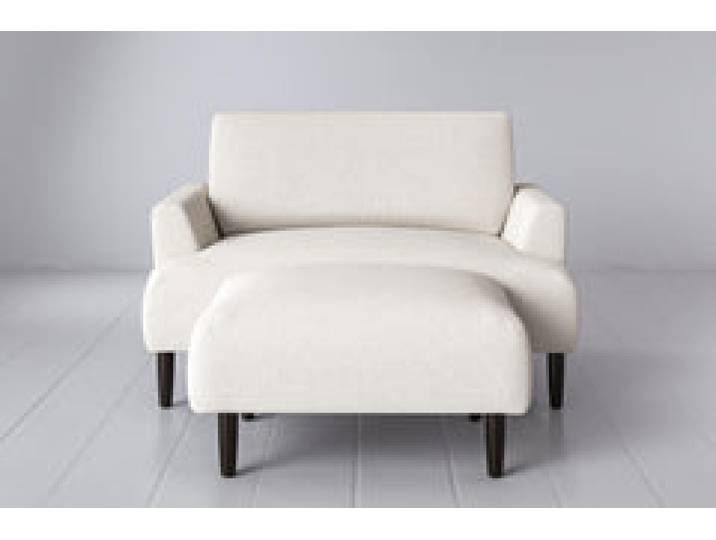 Chaiselongue Model 05, Elfenbeinfarbe