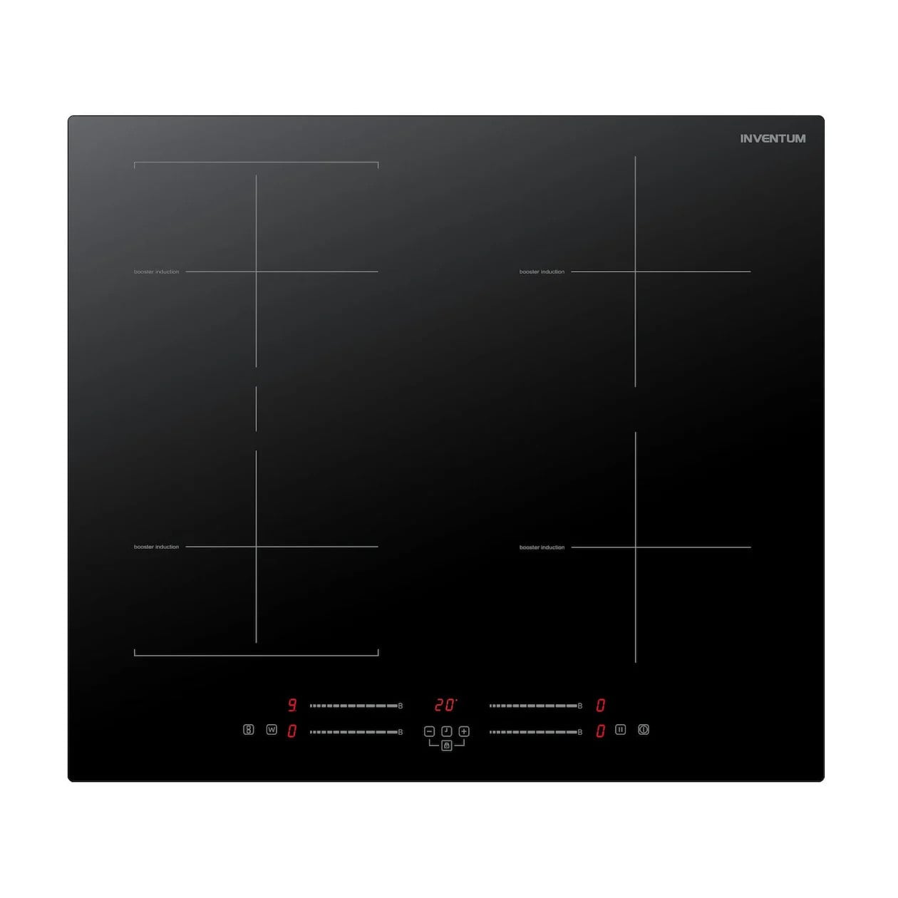 Inventum IKI6035 Inductie kookplaat Zwart