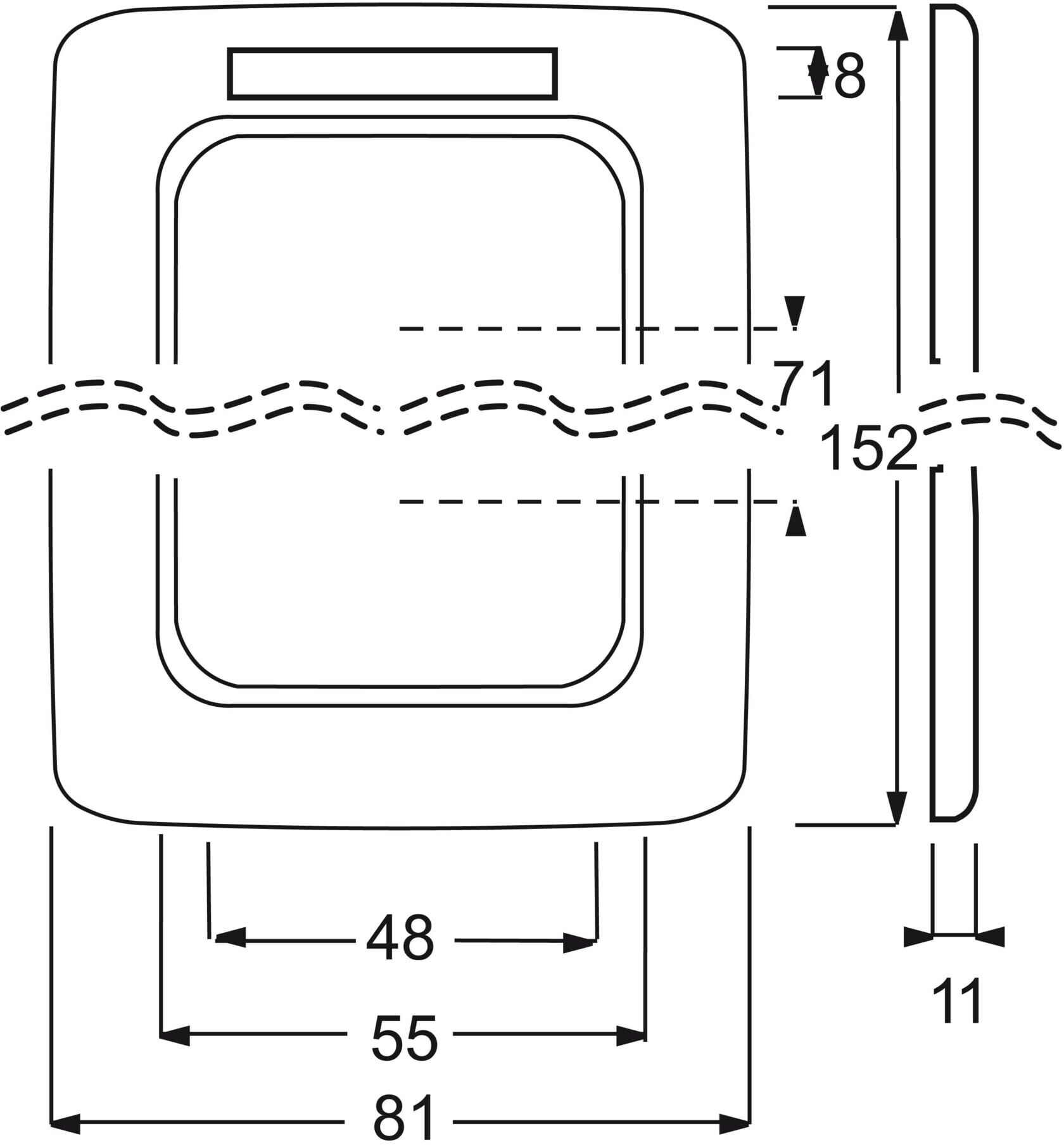 Busch-Jaeger Rahmen 2-fach weiß 1722 NS-214 (2CKA001754A2163)